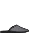 Ancient Greek Sandals The Slipper Mesh Mules In Black