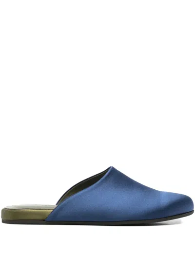 Ancient Greek Sandals The Slipper Mules In Blue