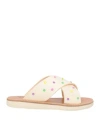 Ancient Greek Sandals Toddler Girl Sandals Ivory Size 10c Leather, Swarovski Crystal In White