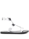 Ancient Greek Sandals Triton Sandals In White