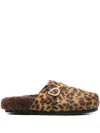 Ancient Greek Sandals Vasilitsa Leopard-print Mules In Multi