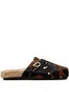 Ancient Greek Sandals Vasilitsa Mules In Animal Print