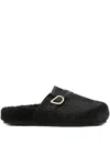 Ancient Greek Sandals Vasilitsa Mules In Black