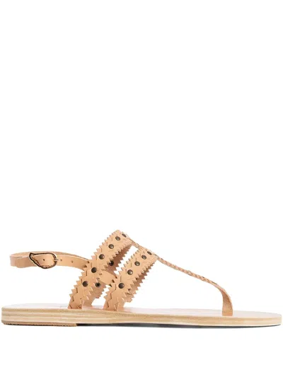 ANCIENT GREEK SANDALS VESTA STUDDED SANDALS