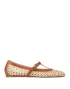 Ancient Greek Sandals Aerati Ballet Flats Natural In Beige