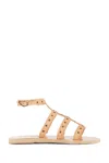Ancient Greek Sandals Maska Studded Sandals In Beige