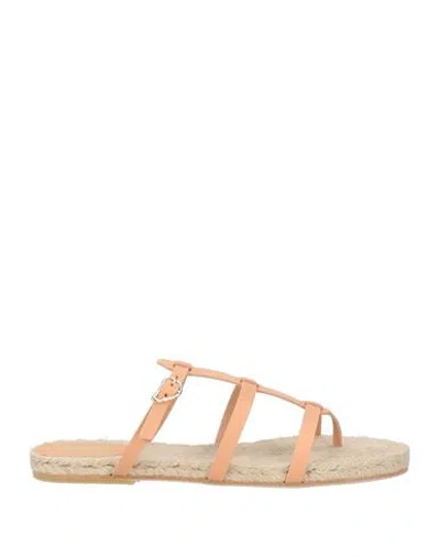 Ancient Greek Sandals Woman Espadrilles Blush Size 6 Leather In Pink