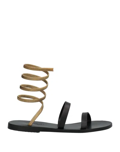 Ancient Greek Sandals Sandals In Black