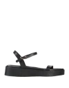 Ancient Greek Sandals Woman Sandals Black Size 7 Leather