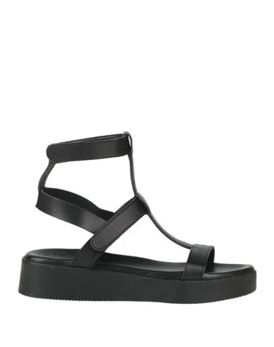 Ancient Greek Sandals Woman Sandals Black Size 8 Cowhide