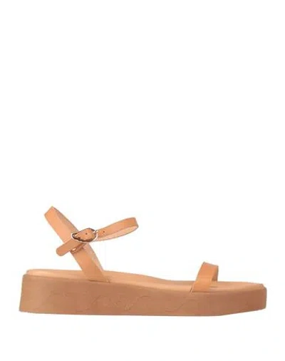 Ancient Greek Sandals Irida Buckle-fastened Sandals In Pink