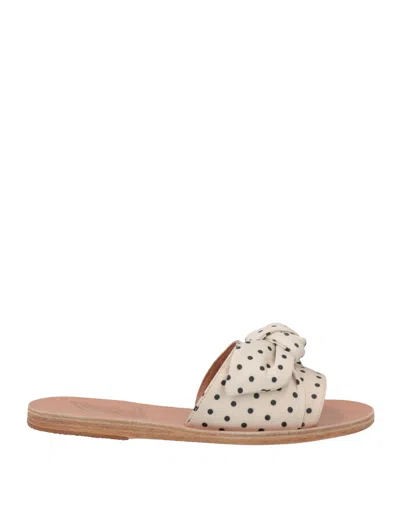Ancient Greek Sandals Sandals In White