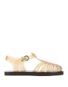Ancient Greek Sandals Homeria Transparent Jelly Fisherman Sandals In Beige