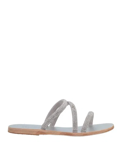 Ancient Greek Sandals Sandals In Silver