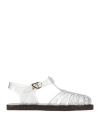 Ancient Greek Sandals Woman Sandals Transparent Size 10 Rubber In Transparent