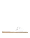 Ancient Greek Sandals Woman Sandals Transparent Size 9 Pvc - Polyvinyl Chloride In Transparent