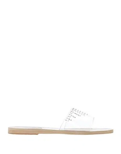 Ancient Greek Sandals Woman Sandals Transparent Size 9 Pvc - Polyvinyl Chloride
