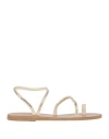 Ancient Greek Sandals Eleftheria Ivory Braided Straps Sandals Women In Off White