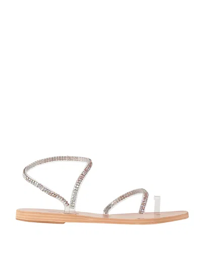 Ancient Greek Sandals Toe Strap Sandals In Transparent