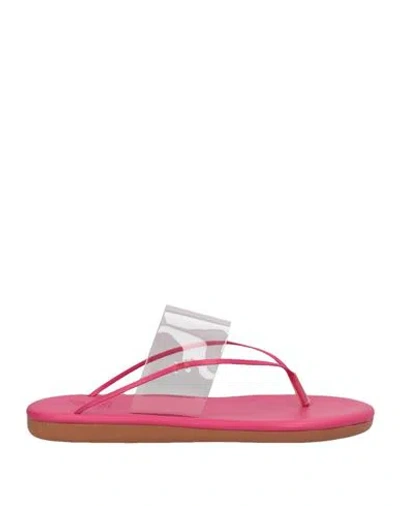 Ancient Greek Sandals Woman Thong Sandal Transparent Size 8 Leather, Plastic