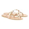 Ancient Greek Sandals Women's Armos Sandals In Platinum In Neutral