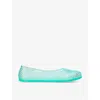 Ancient Greek Sandals Iro Jelly Ballerinas In Blue