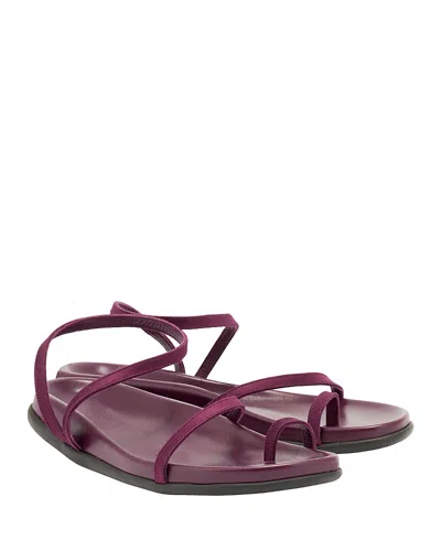 ANCIENT GREEK SANDALS WOMEN'S ELEFTHERIA STRAPPY FOOTBED SANDALS
