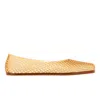 Ancient Greek Sandals Jelly Crystal-embellished Iro Ballet Flats In Brown