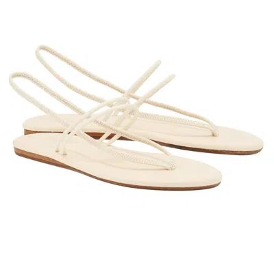 Ancient Greek Sandals Women's Lordia Leather Sandal In Off White