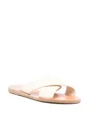 Ancient Greek Sandals Philourgos Slip-on Slides In White