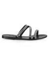 Ancient Greek Sandals Polytimi Diamante Sandal In Black