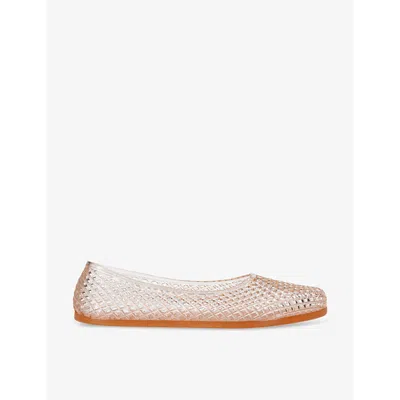 Ancient Greek Sandals Iro Jelly Ballerina Shoes In Orange