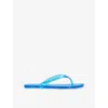 Ancient Greek Sandals Jelly Saionara Flip Flops In Blue