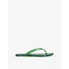 Ancient Greek Sandals Jelly Saionara Flip Flops In Green