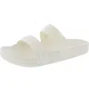 Ancient Greek Sandals Meli Double-strap Slides In White