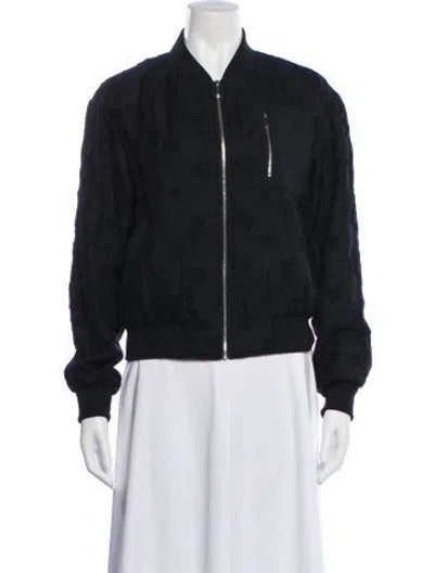 Pre-owned Ancient Greek Sandals X Grey Jason Wu Wool Bomber Jacket In Black