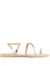 Ancient Greek Sandals X Swarovski Marilyn Sandals In Gold