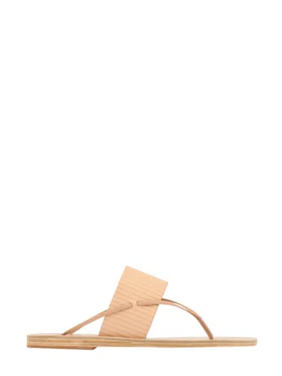 Ancient Greek Sandals Yni Vachetta Sandals In Natural In Beige