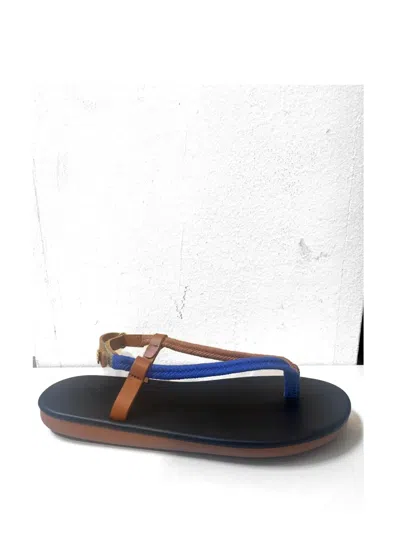 Ancient Greek Sandals Zoi Braided Sandals In Brown