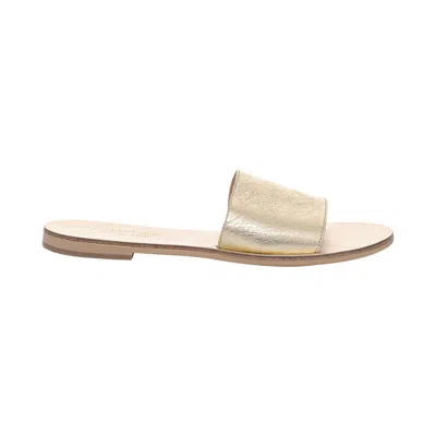 Ancientoo Women's Slides Hecate Gold
