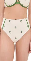 Ancora Aurelia Bikini Bottoms Ivory In Ivory