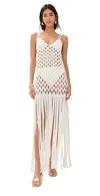 Ancora Bright Diamond Dress Ivory In Ivory
