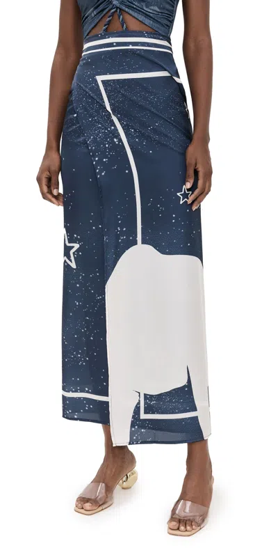 Ancora Dark Solace Pareo Dark Solace In Blue