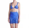 Ancora Distopia Skirt In Blue In Blue