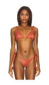 Ancora Eos Bikini Top In Orange