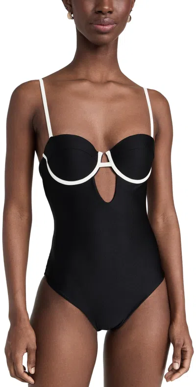 Ancora Lady Balconette One Piece Black