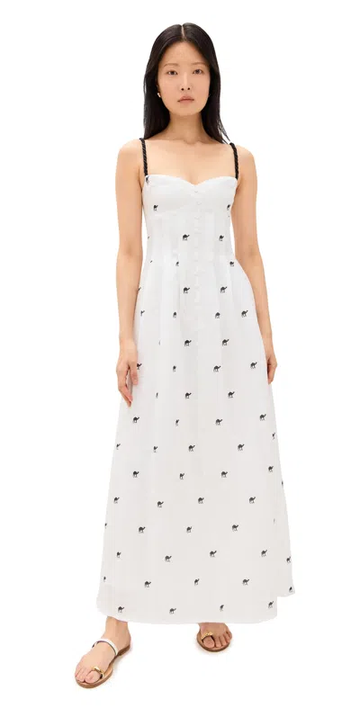 Ancora Monlite Sand Dress Ivory