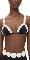 Ancora Opal Bikini Top Black In Black