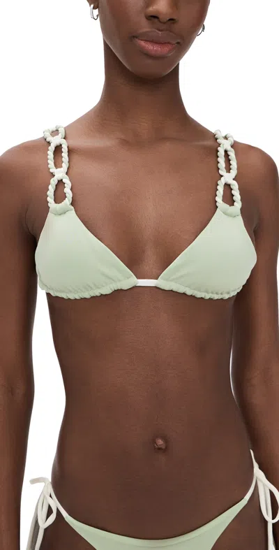 Ancora Petalia Bikini Top Green