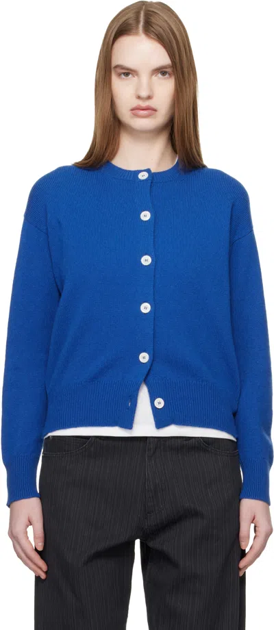 And-daughter Blue Ada Crewneck Cardigan
